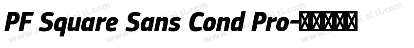 PF Square Sans Cond Pro字体转换